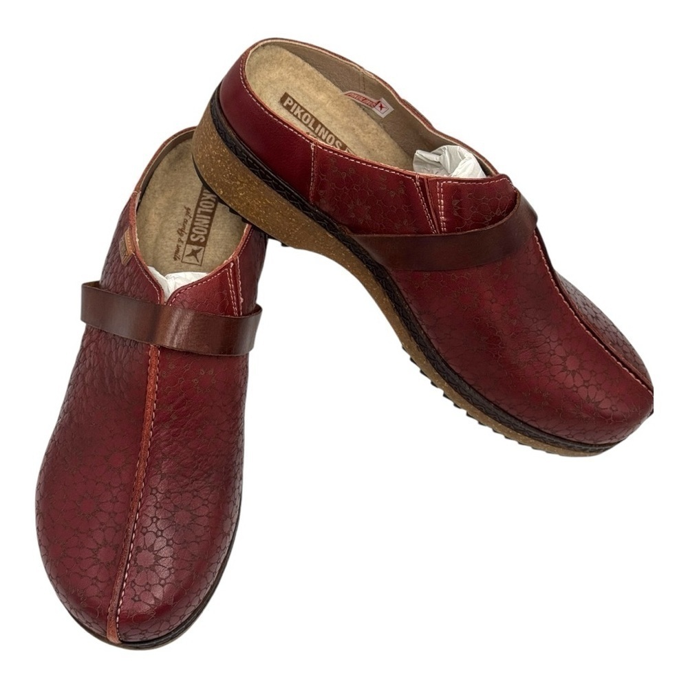 NIB PIKOLINOS Granada Women’s Clogs Arcilla EU 40 US 9 - Picture 8 of 12